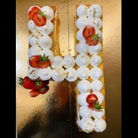 Cijfer / Lettertaart (alle cijfers over letters)